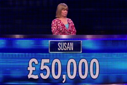 Susan won 50,000 in final chase