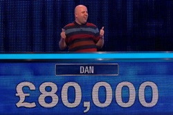 Dan won 80,000 in final chase