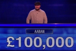 Aaban played for 100,000 in final chase