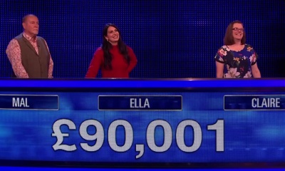 Claire, Ella, Mal won 90,001 in final chase