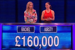 Kirsty Gallacher, Rachel Riley won 160,000 in final chase