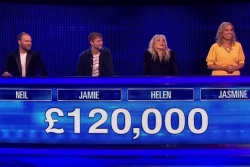 Jasmine Harman, Helen Lederer, Jamie Borthwick, Neil Delamere won 120,000 in final chase